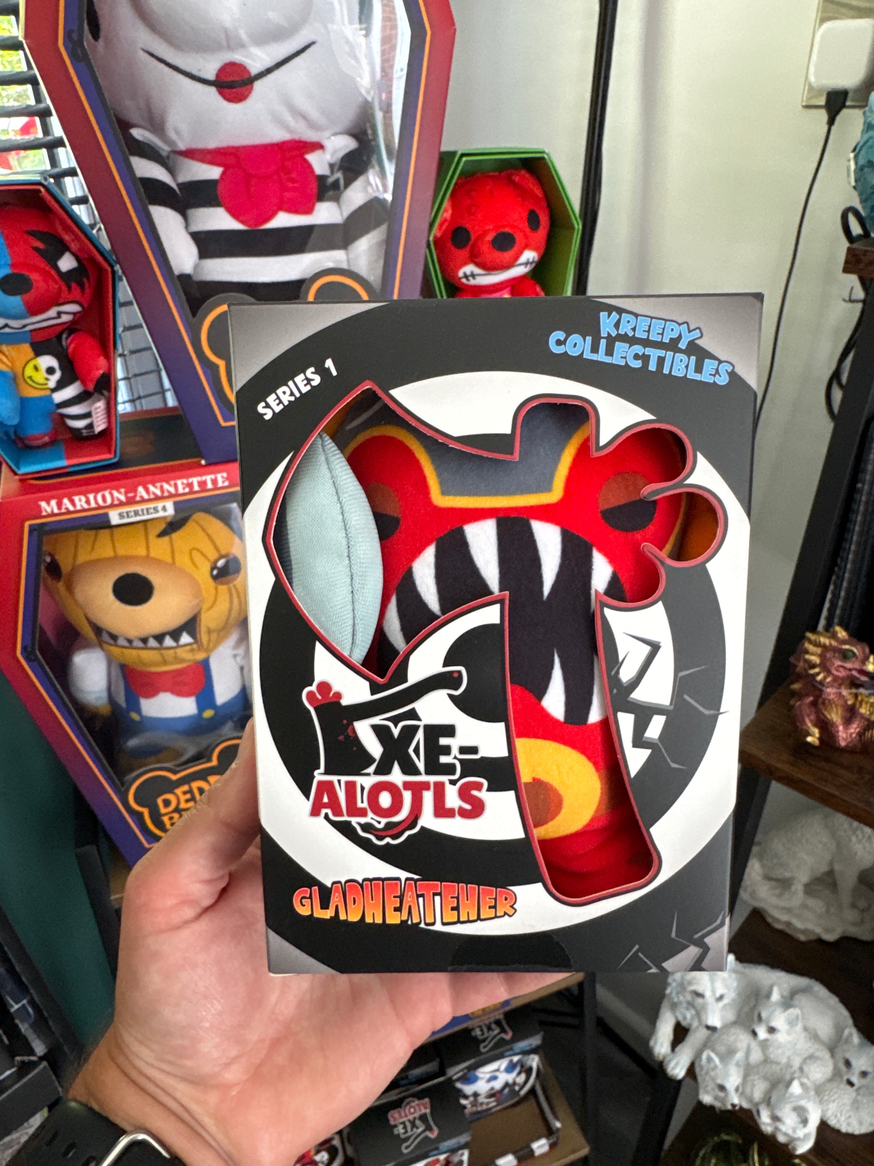 6" DEDDY BEAR AXOLOTL