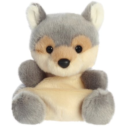 Palm Pals Lucian Wolf Soft Toy 12.7cm