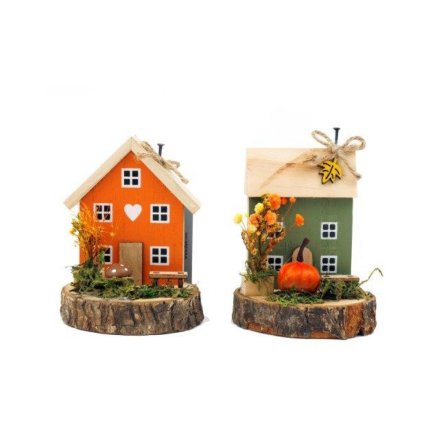 Autumn House Deco, 11.5cm