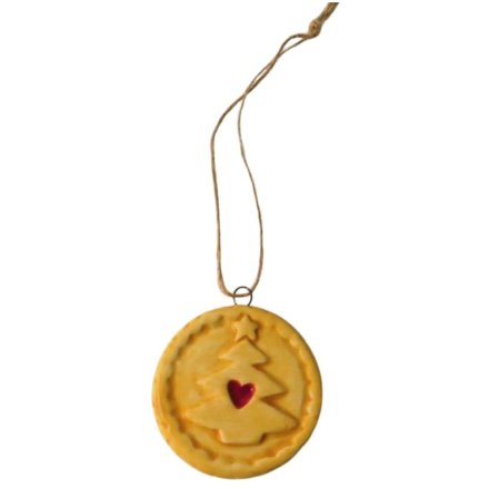 Jammie Dodger Tree Decoration ,4.4cm