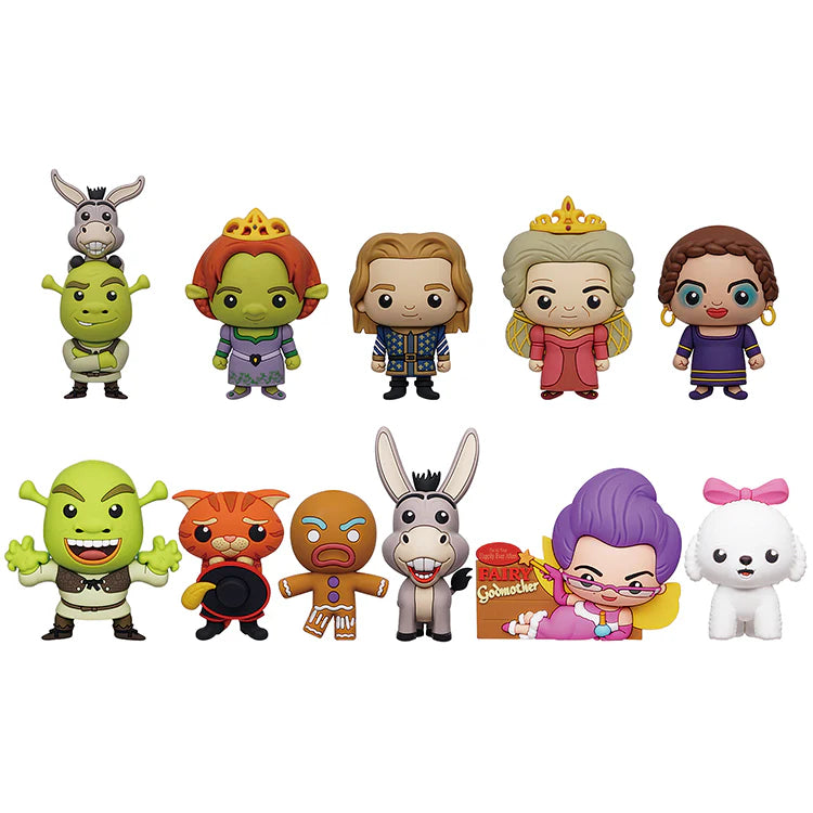 Shrek Series 2 3D Collectable Keychains