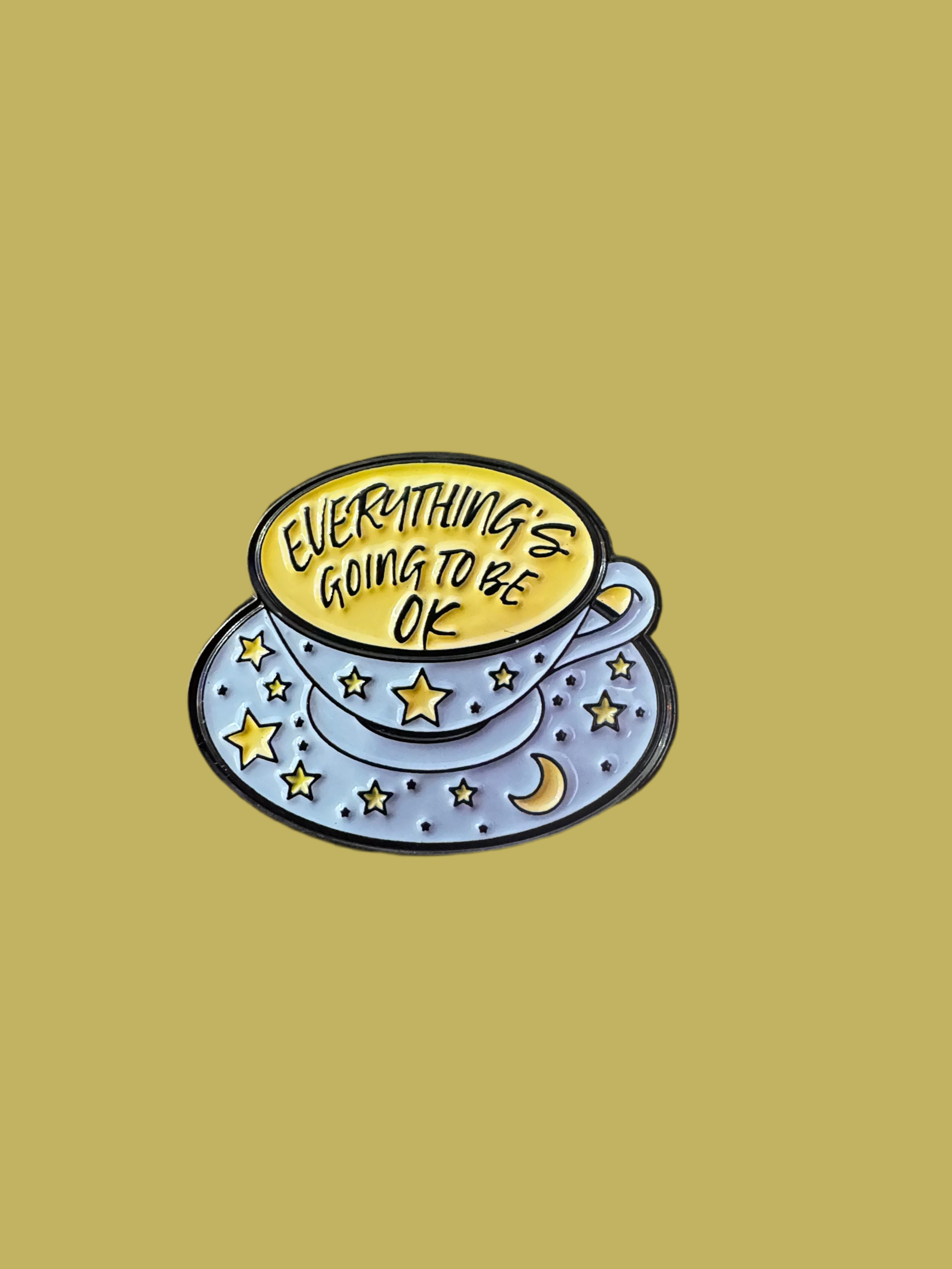 Pin Badge Everything’s Going To Be Ok