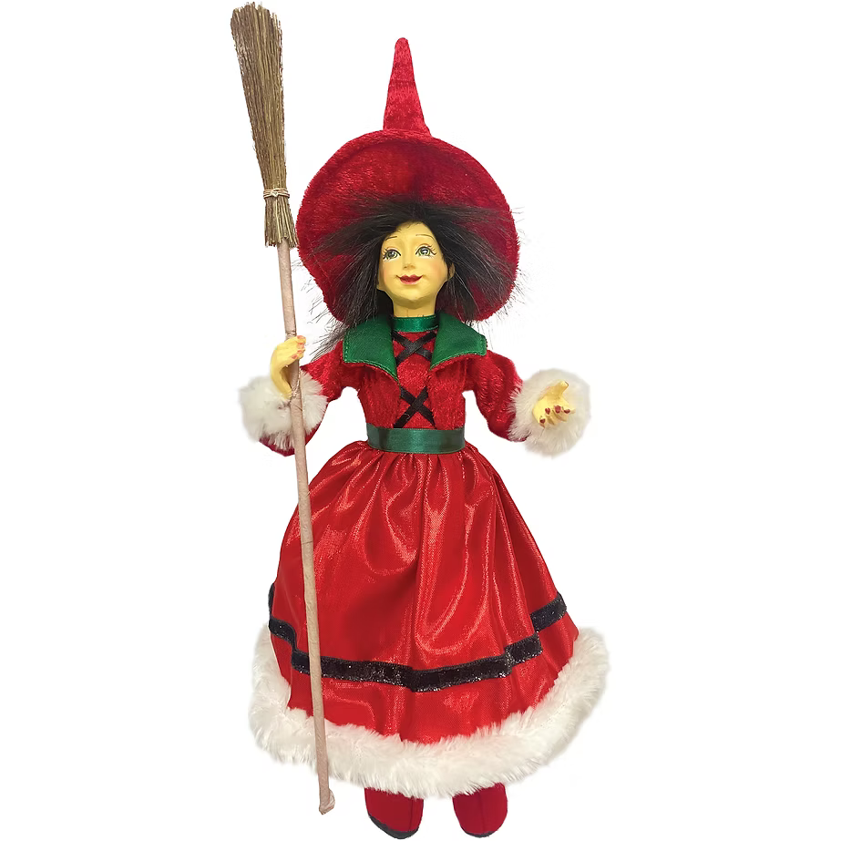 Yule the Christmas Witch 40cm Hanging