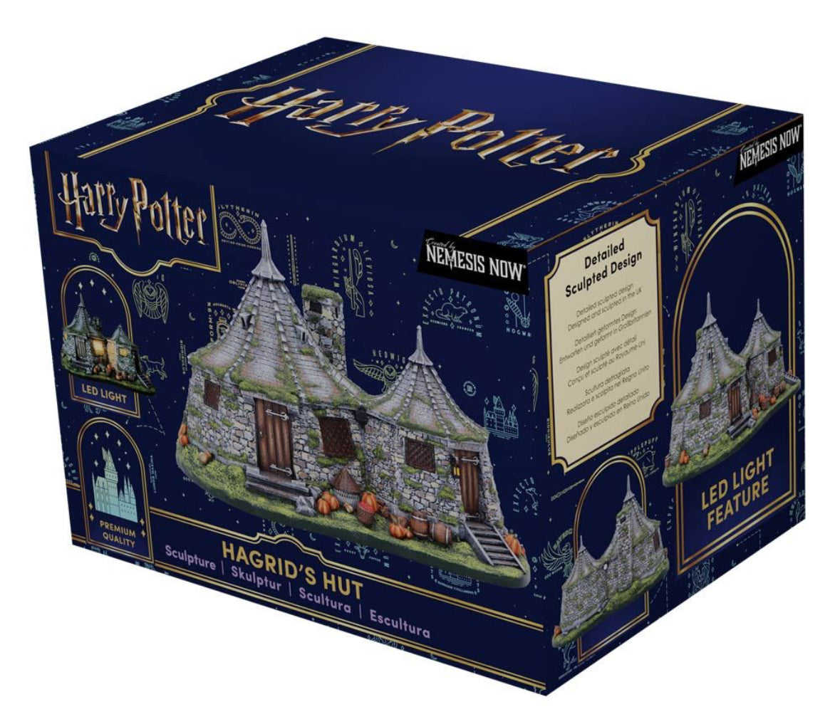 Harry Potter Hagrids Hut Light up Figurine 13cm