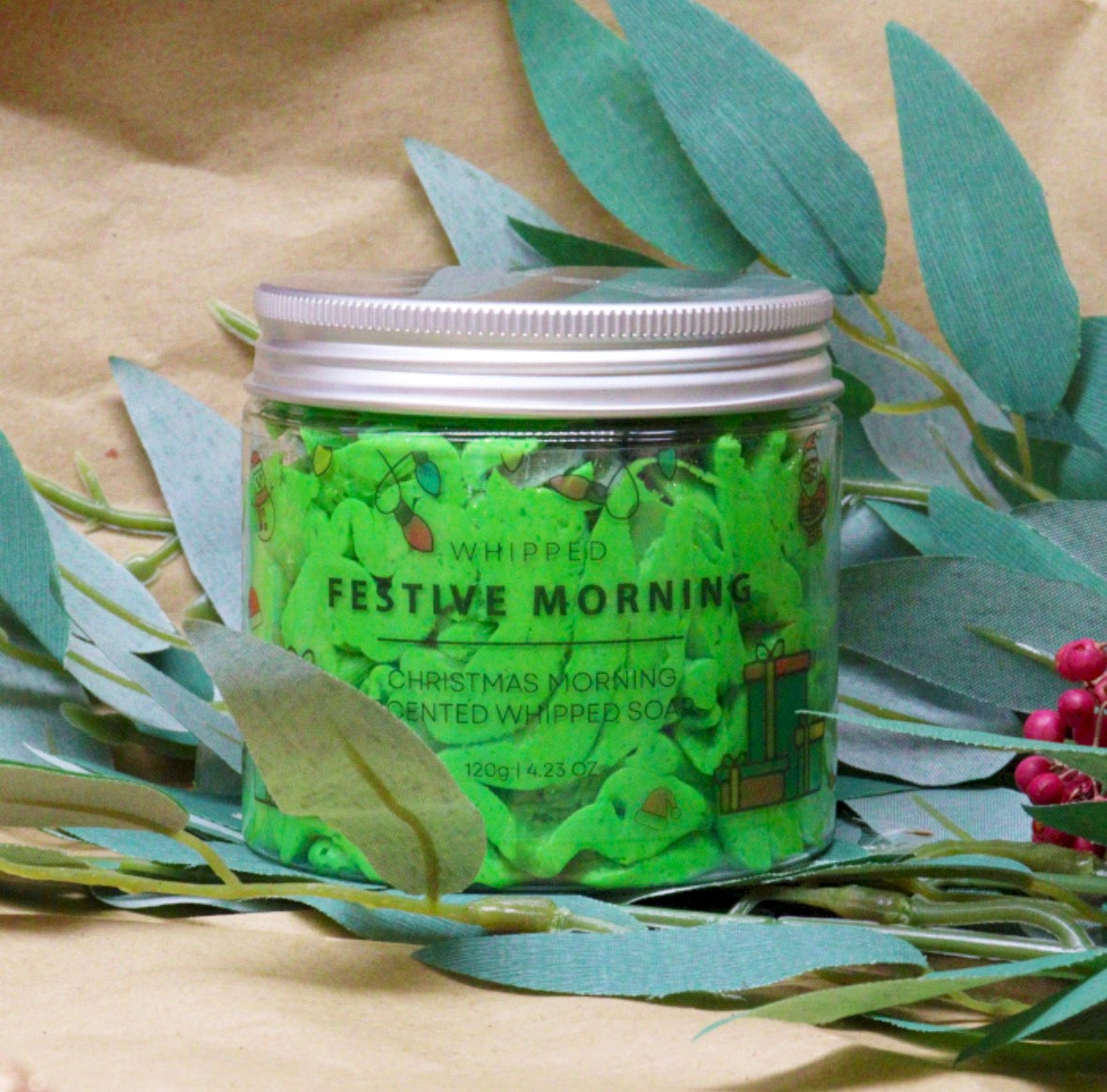 Festive Morning Whipped Soap 120g