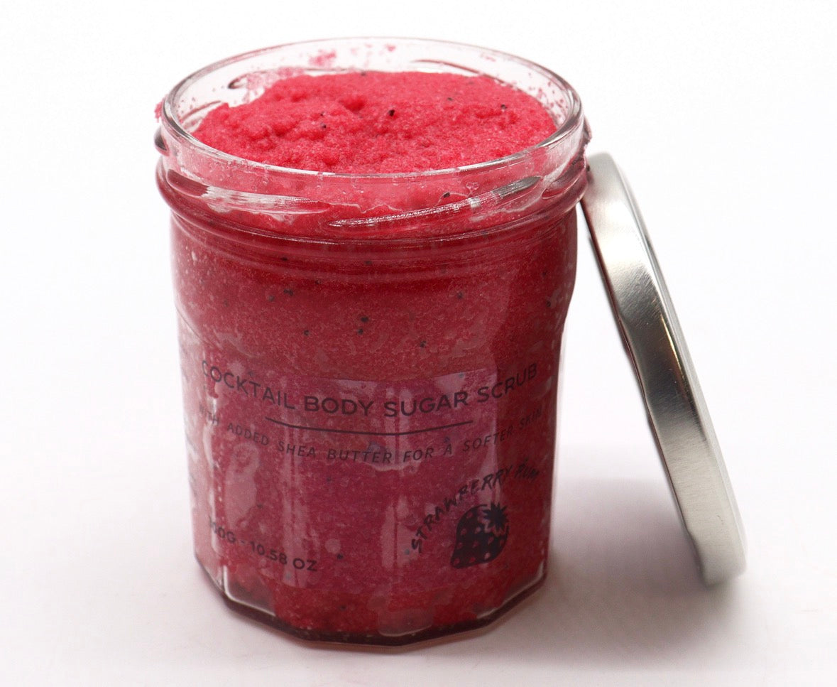 Sugar Body Scrub - Strawberry Rum 300g