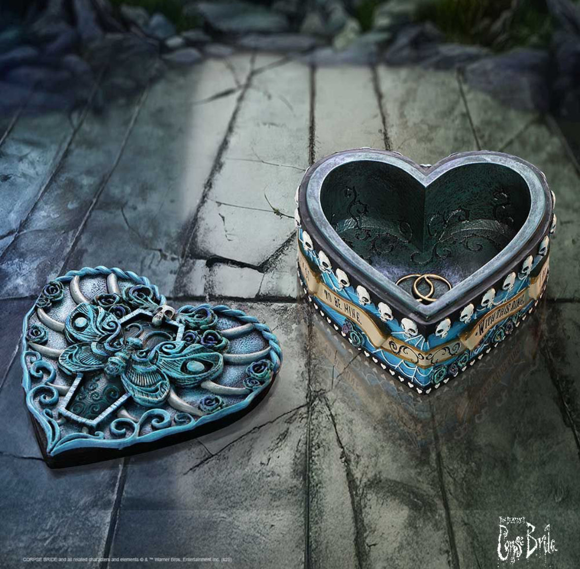Corpse Bride With This Ring Vow Box