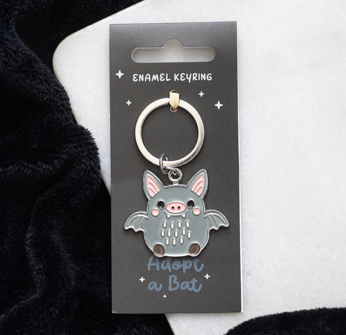 ADOPT A BAT KEYRING