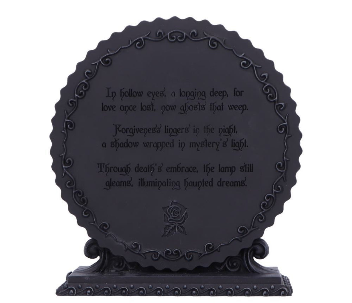 Death's Embrace Gothic Lamp 20.2cm