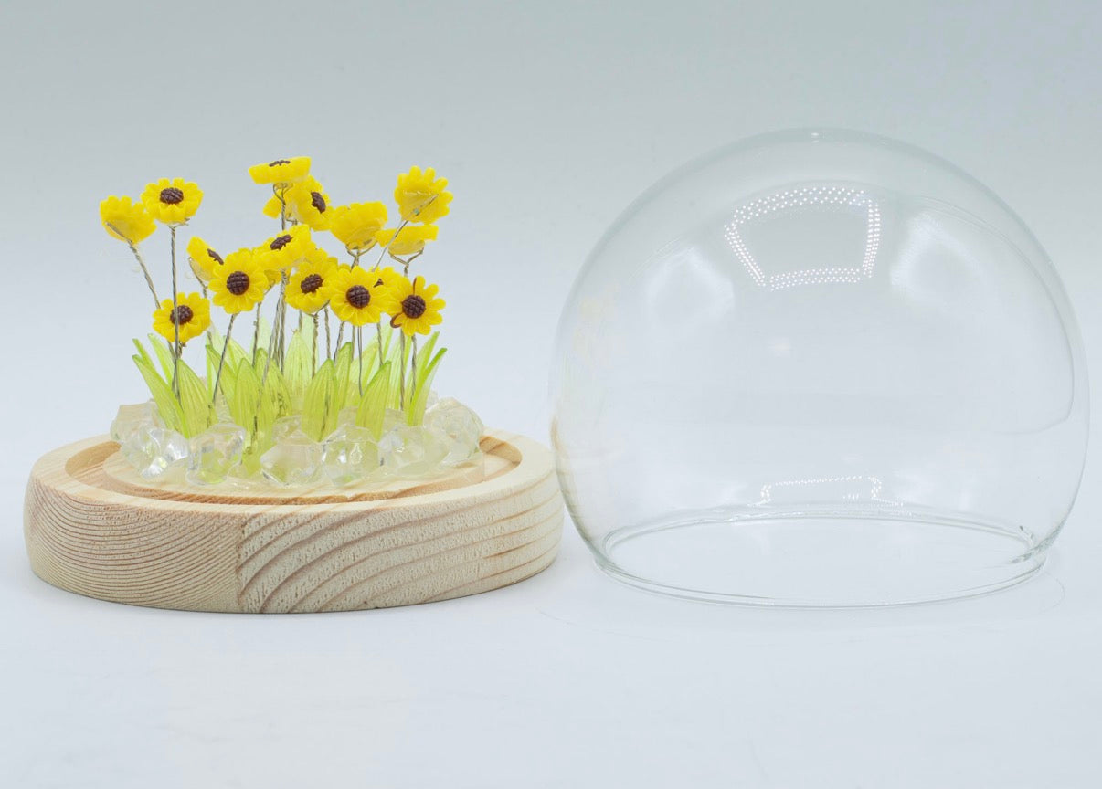 Floral Glow Garden Dome - 20 Sunflowers - LED USB