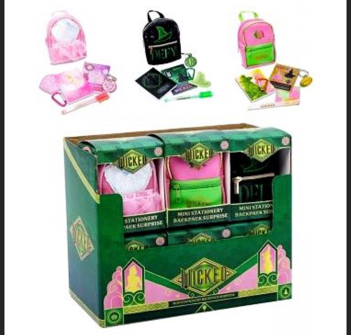 Wicked Mini Stationery Backpack Surprise