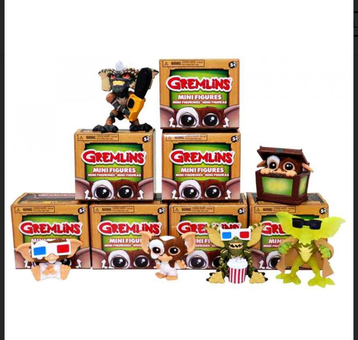 Gremlins 2.5" Mini Figure Blind Boxes - PRE ORDER (NOV-DEC)