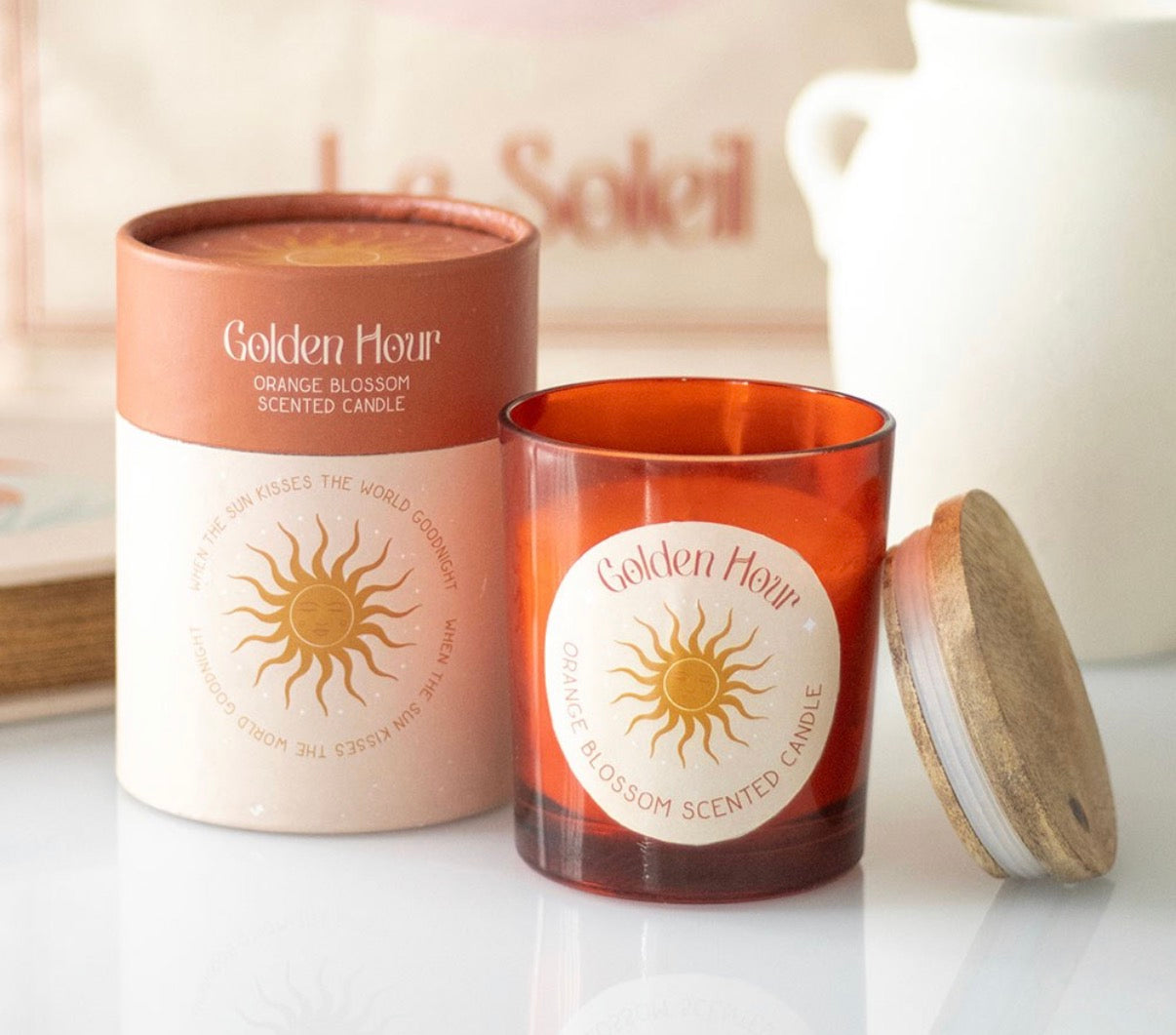 GOLDEN HOUR ORANGE BLOSSOM CANDLE