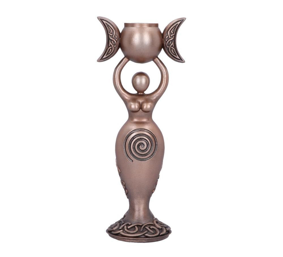 Spiral Goddess Candle Holder 20.3cm