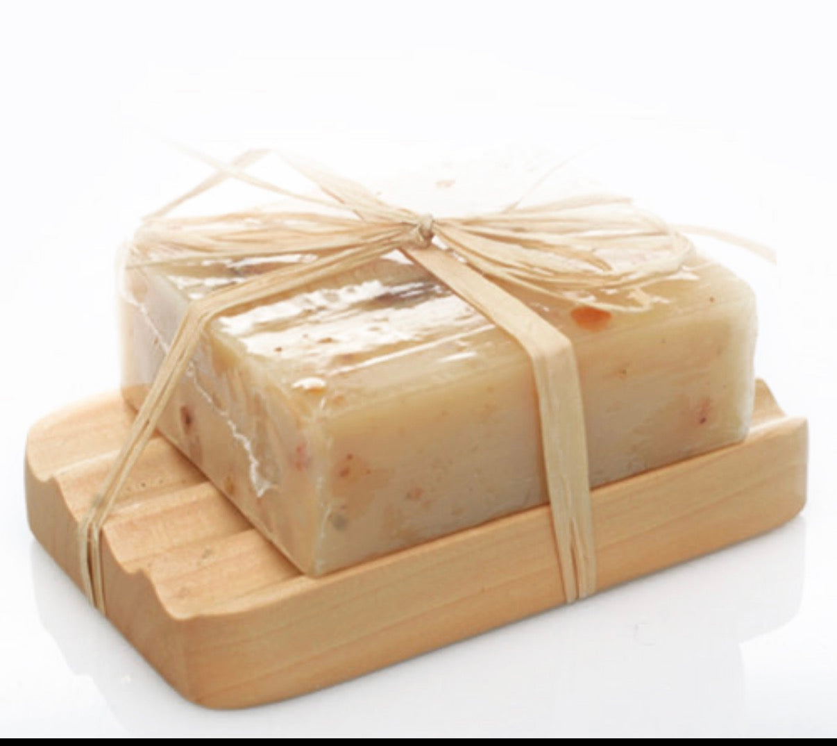 Hemu Wood Soap Dish - Groovy