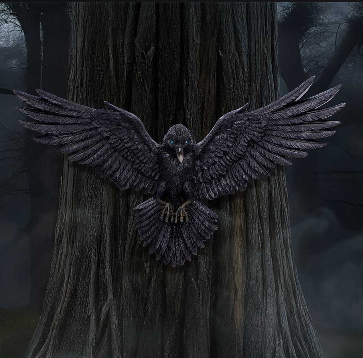 Flight of the Raven Wall Hanging Decoration