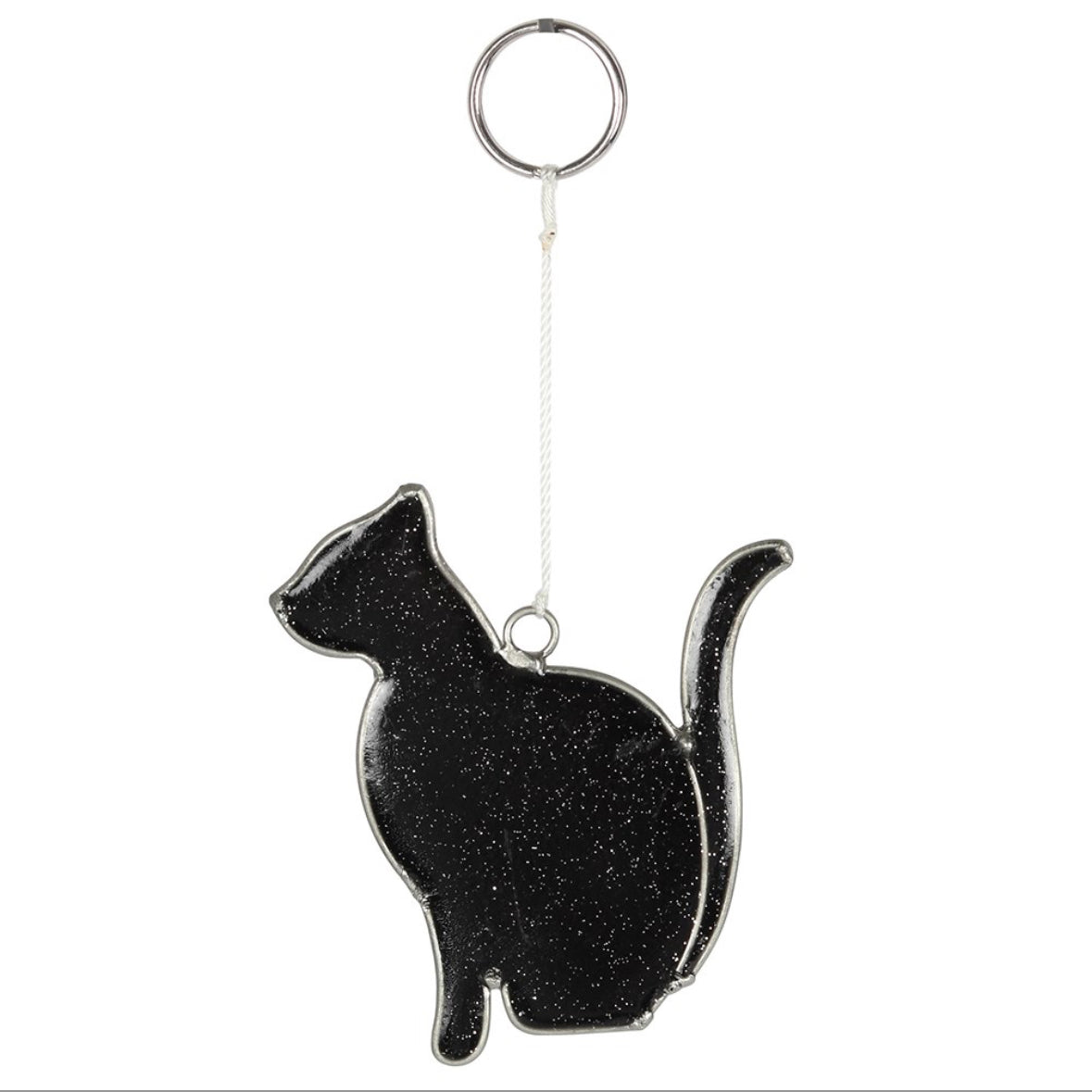 MYSTICAL BLACK CAT SUNCATCHER