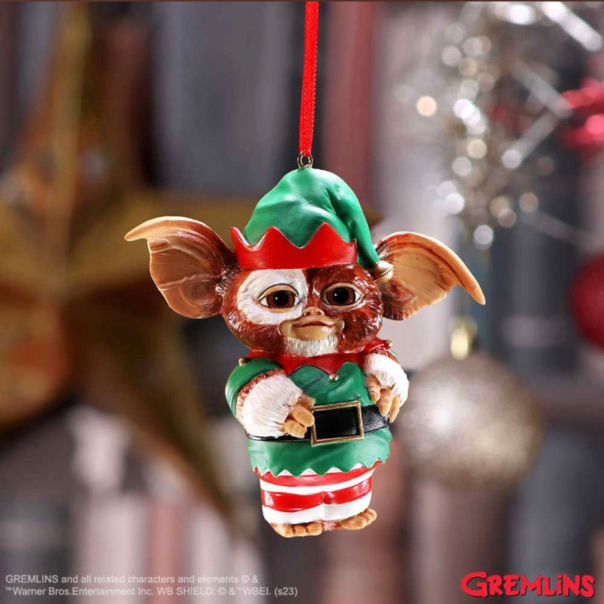 Officially Licensed Gremlins Gizmo Elf Hanging Ornament 9.5cm