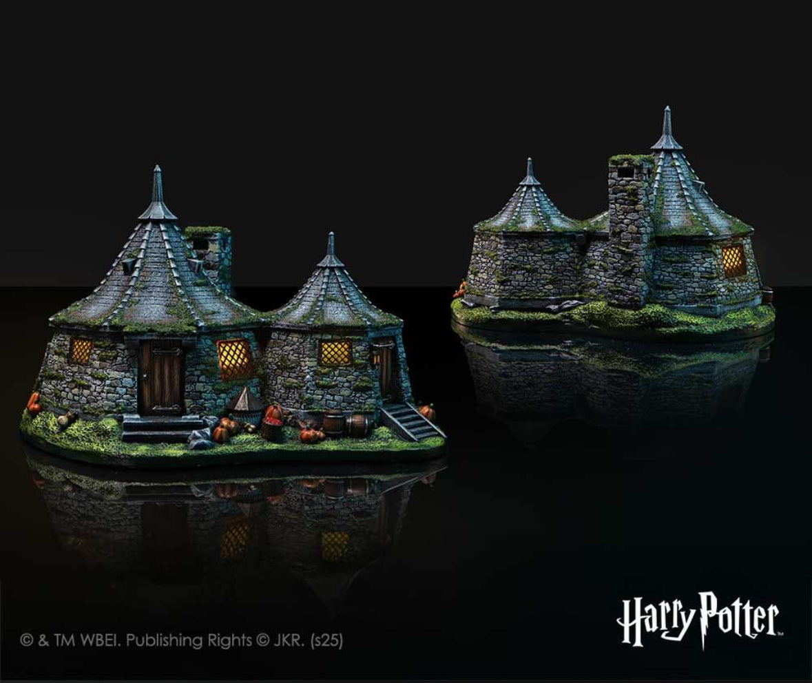 Harry Potter Hagrids Hut Light up Figurine 13cm