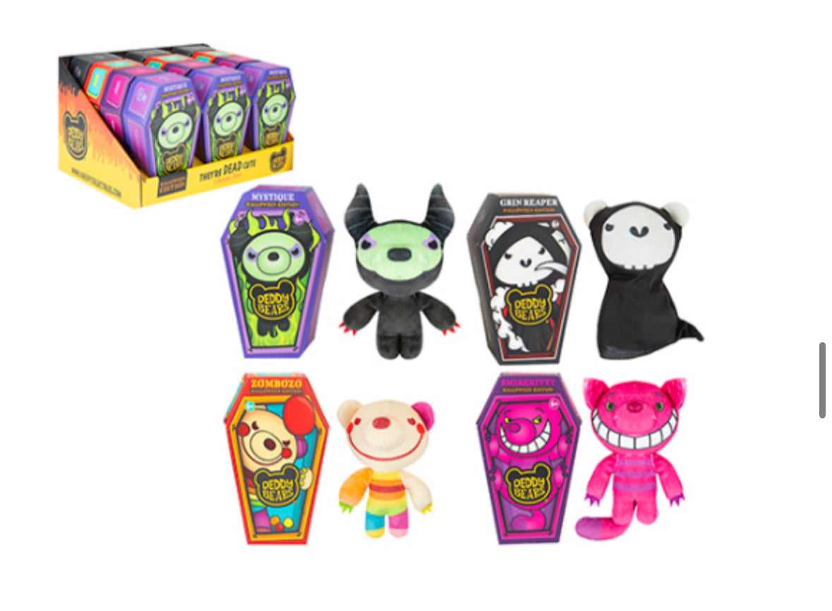 14CM DEDDY BEAR HALLOWEEN S1 COFFIN