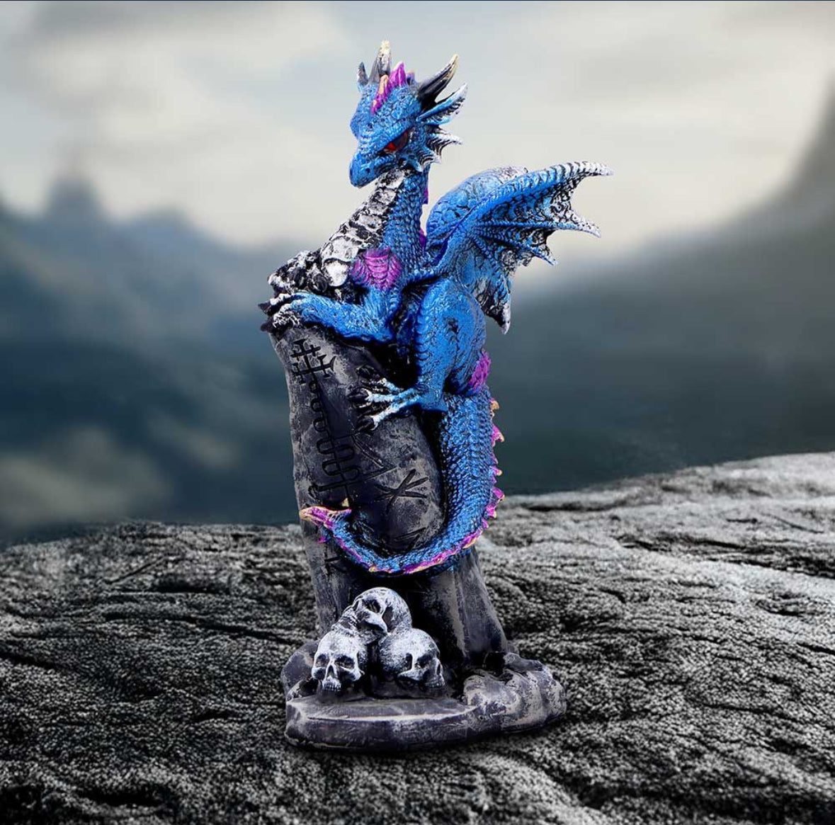 Cobalt Rune Protector 10.8cm - PRE ORDER