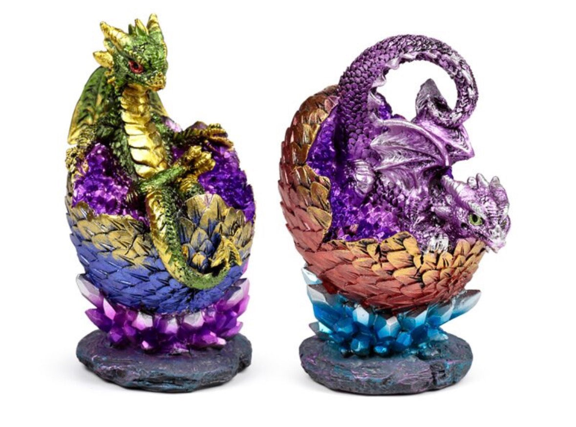Elements Baby Dragon Hatching Crystal Egg
