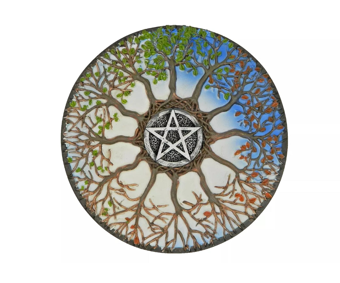 TREE OF LIFE SEASONS WALL PLAQUE 19.6M