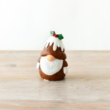 CHRISTMAS PUDDING GONK, 10CM