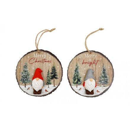 GONK HANGING PLAQUE, 10CM