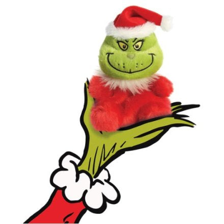 SANTA GRINCH PALM PAL, 13CM