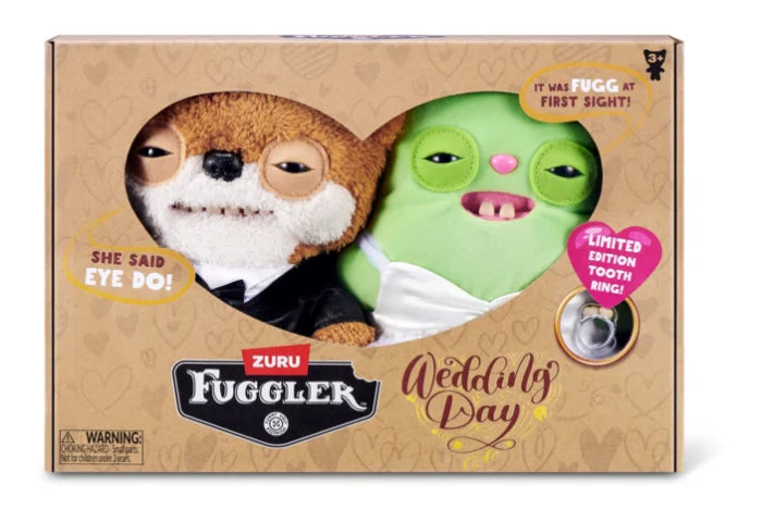Fuggler Wedding Fuggs 9-inch Plush 2-Pack - Pre Sale