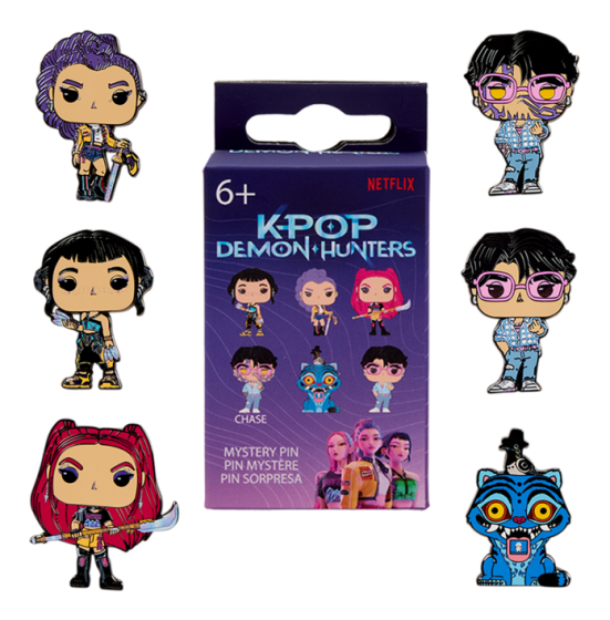 Blind Box Enamel Pins - K-Pop Demon Hunters