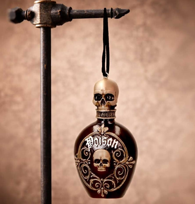 Poison Bottle Hanging Ornament