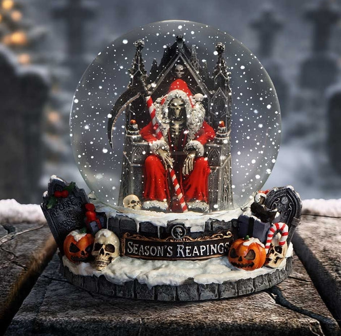 Silent Nightmares: Seasons Reapings Snow Globe PRE ORDER