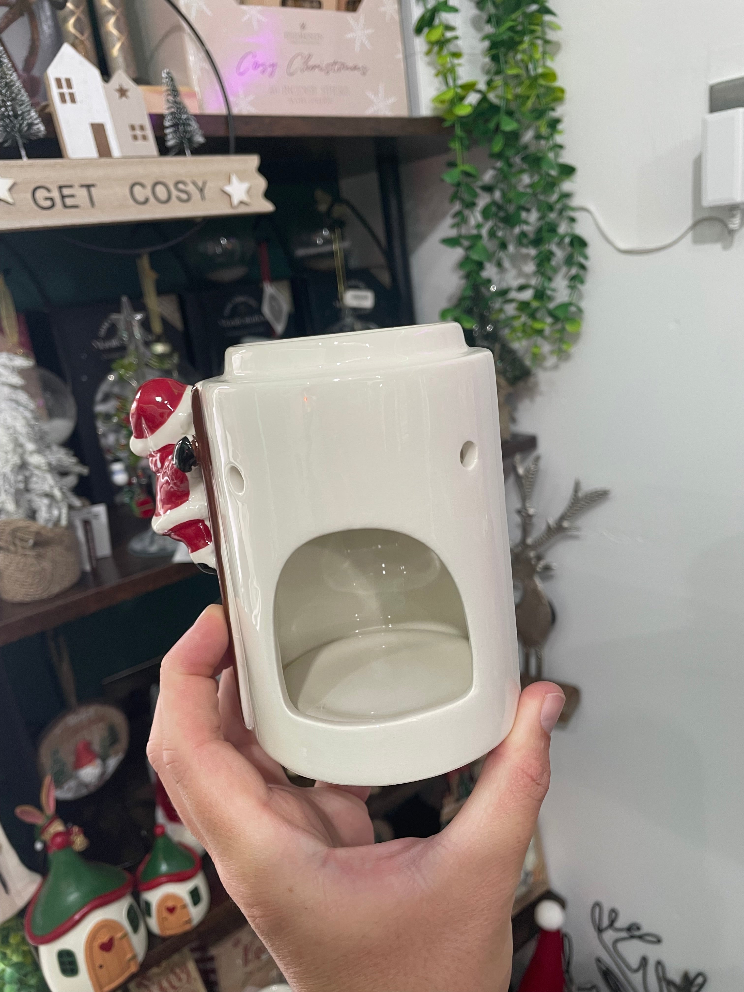 Snowman Wax Burner