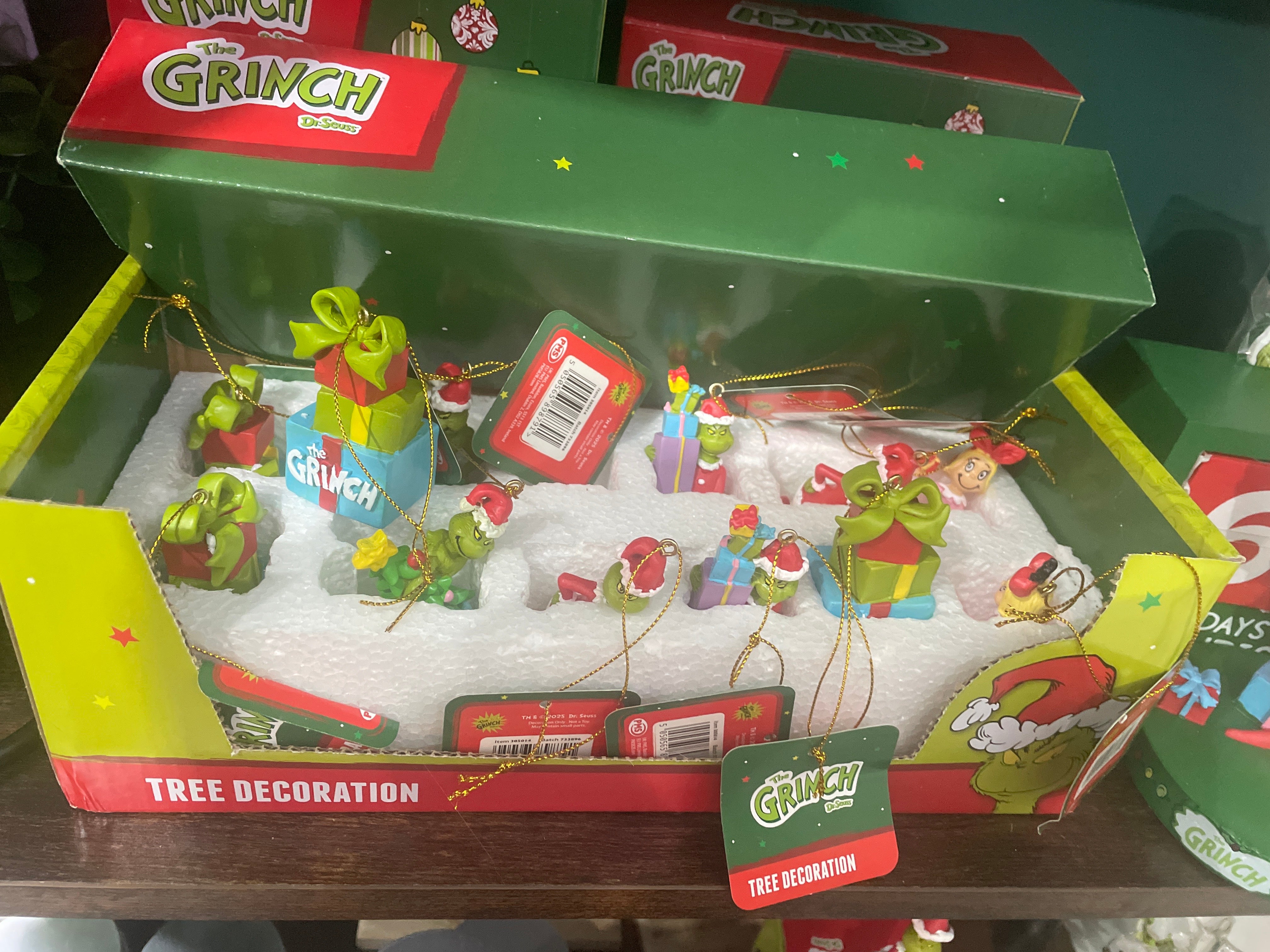 GRINCH TREE DECORATIONS BULK