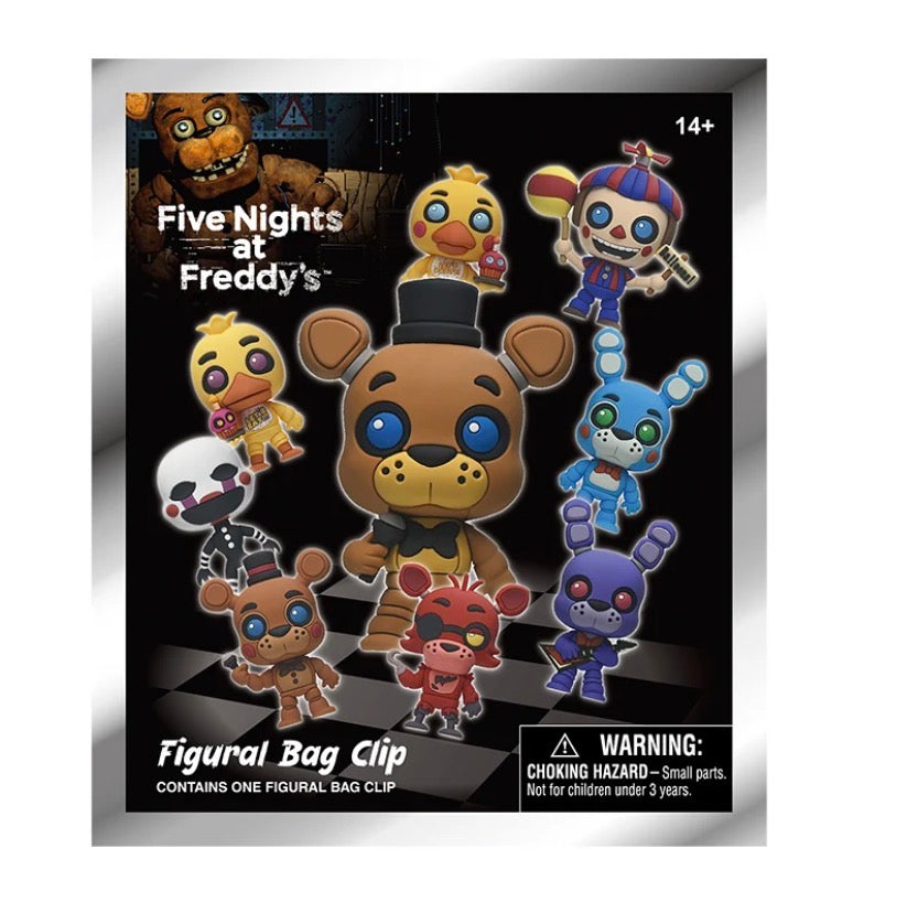 Five Nights At Freddy's Series 1 3D Keychains