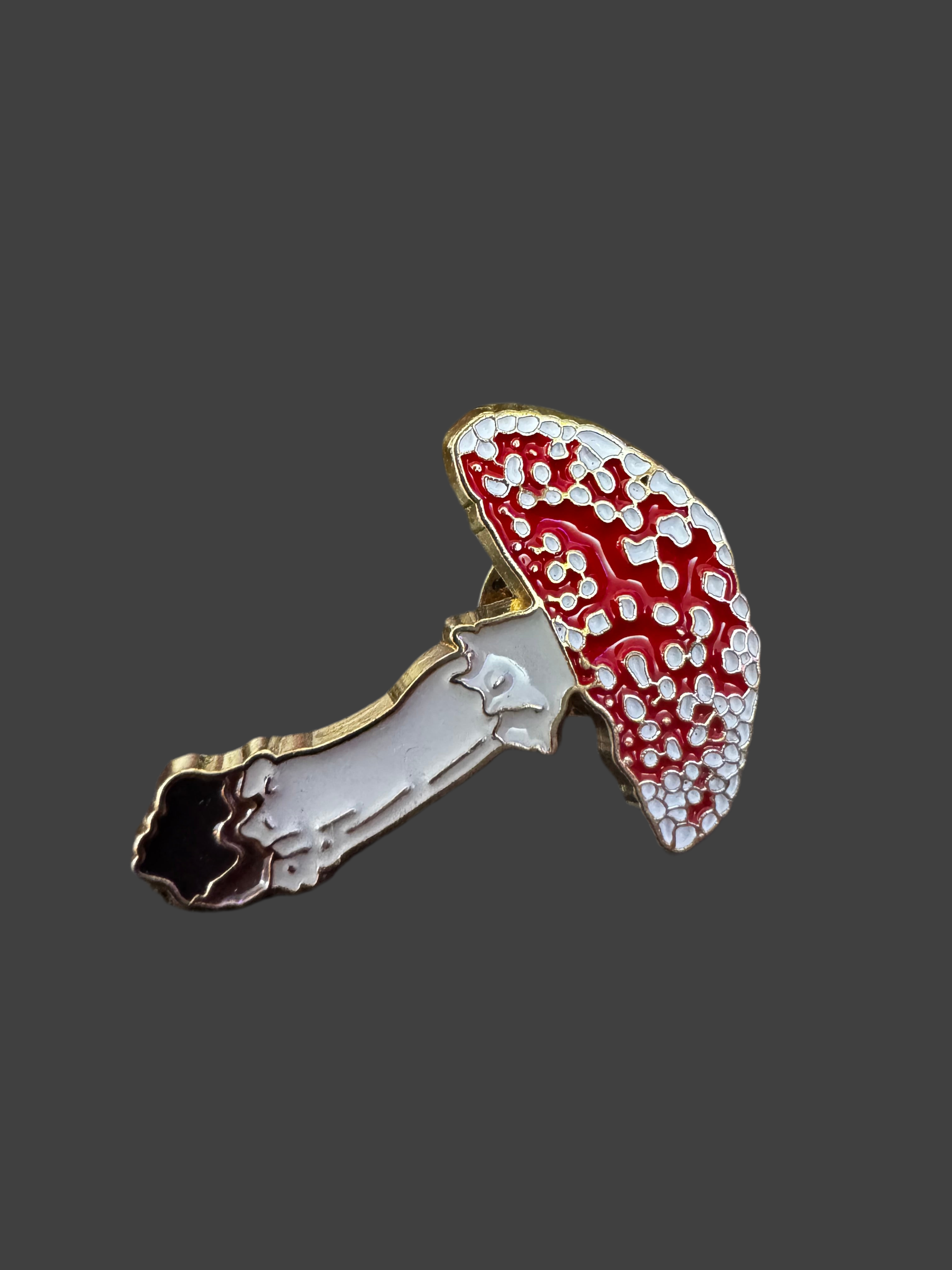 Pin Badge Mushroom