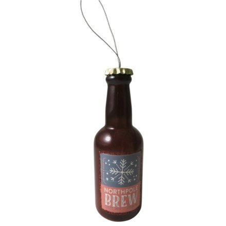 North Pole Brew Tree Hanger, 13.5cm