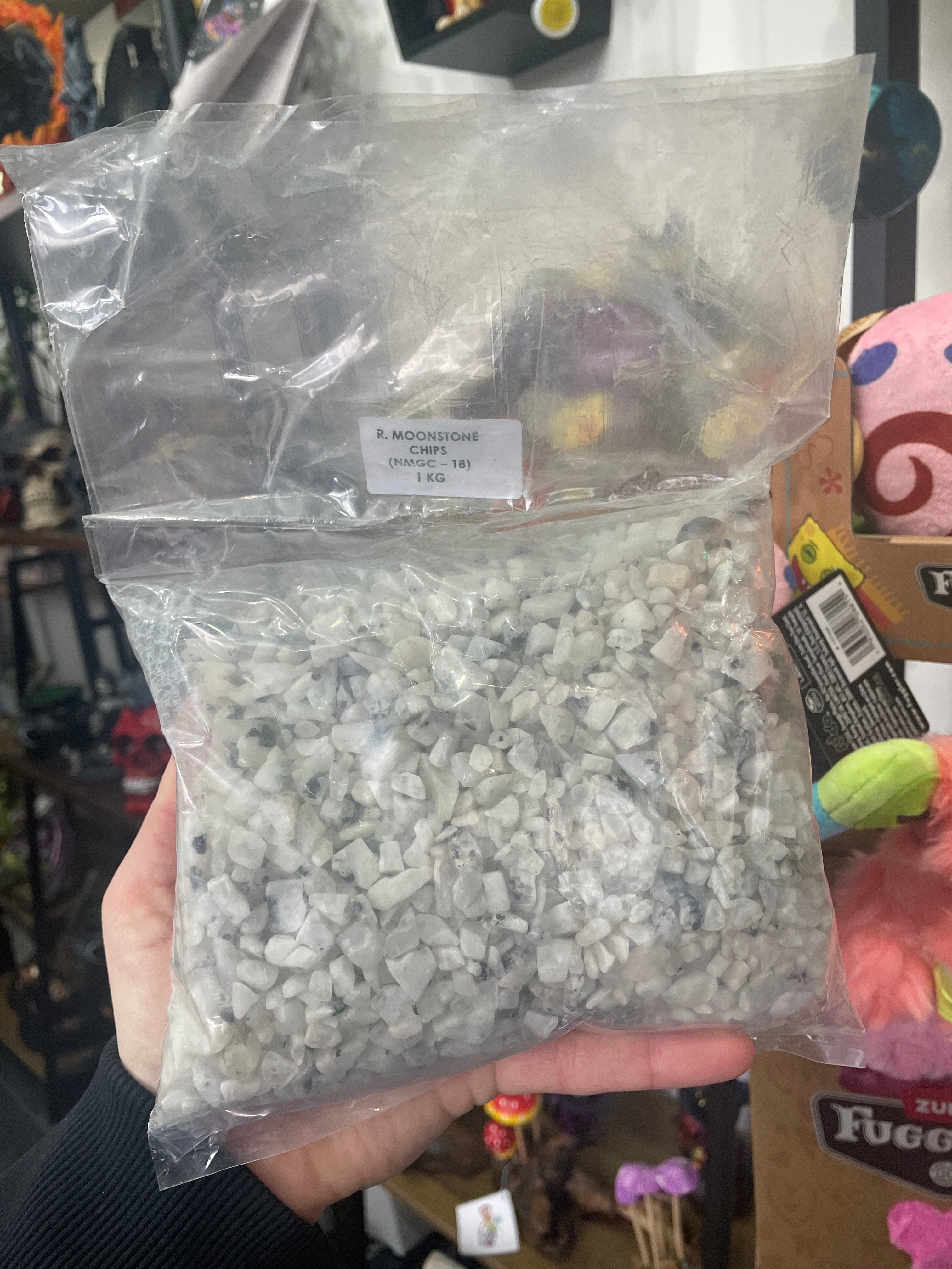 Rainbow Moonstone Chips 1KG