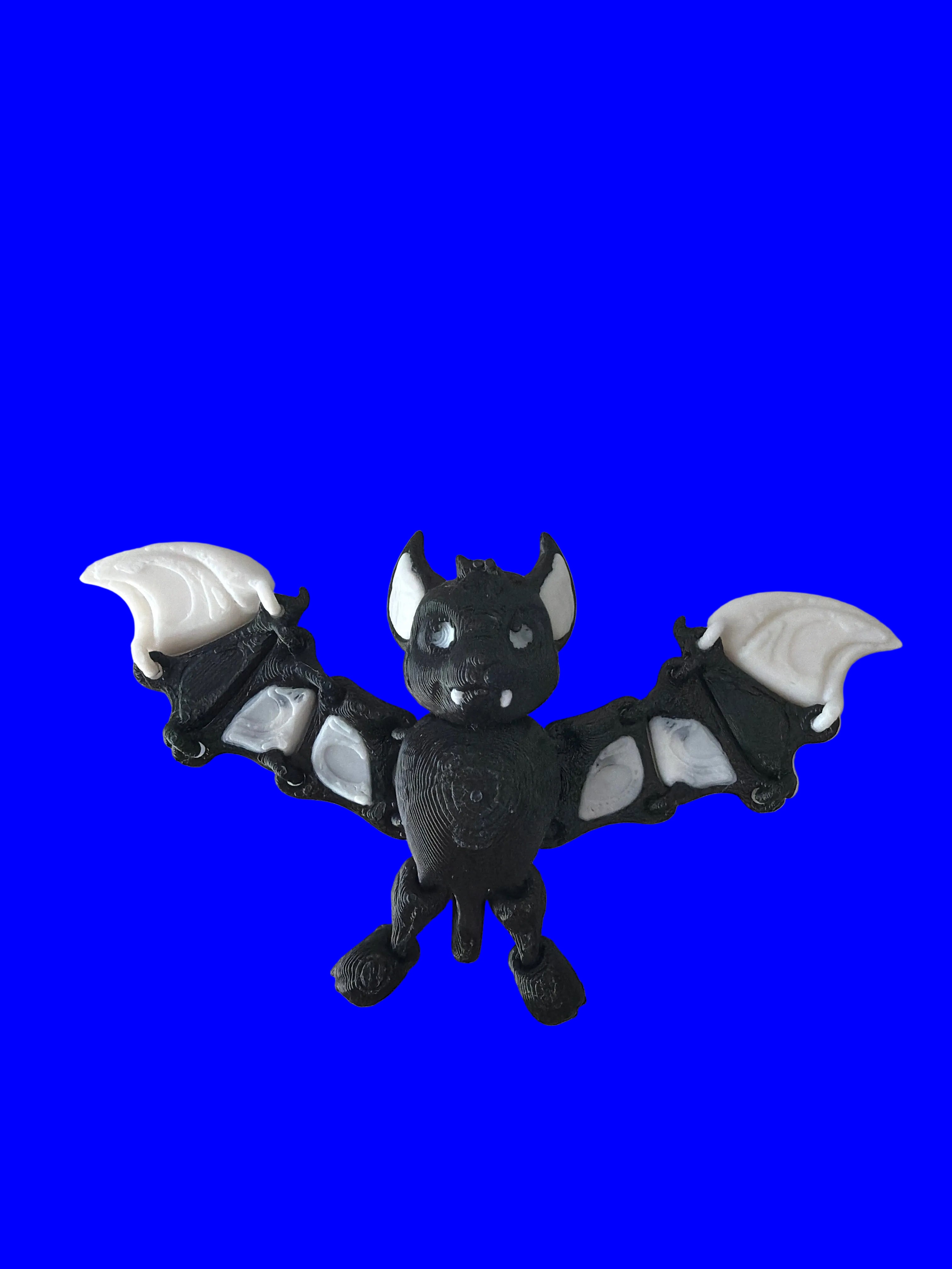 3D Printed Moveable Dalmatian Bat
