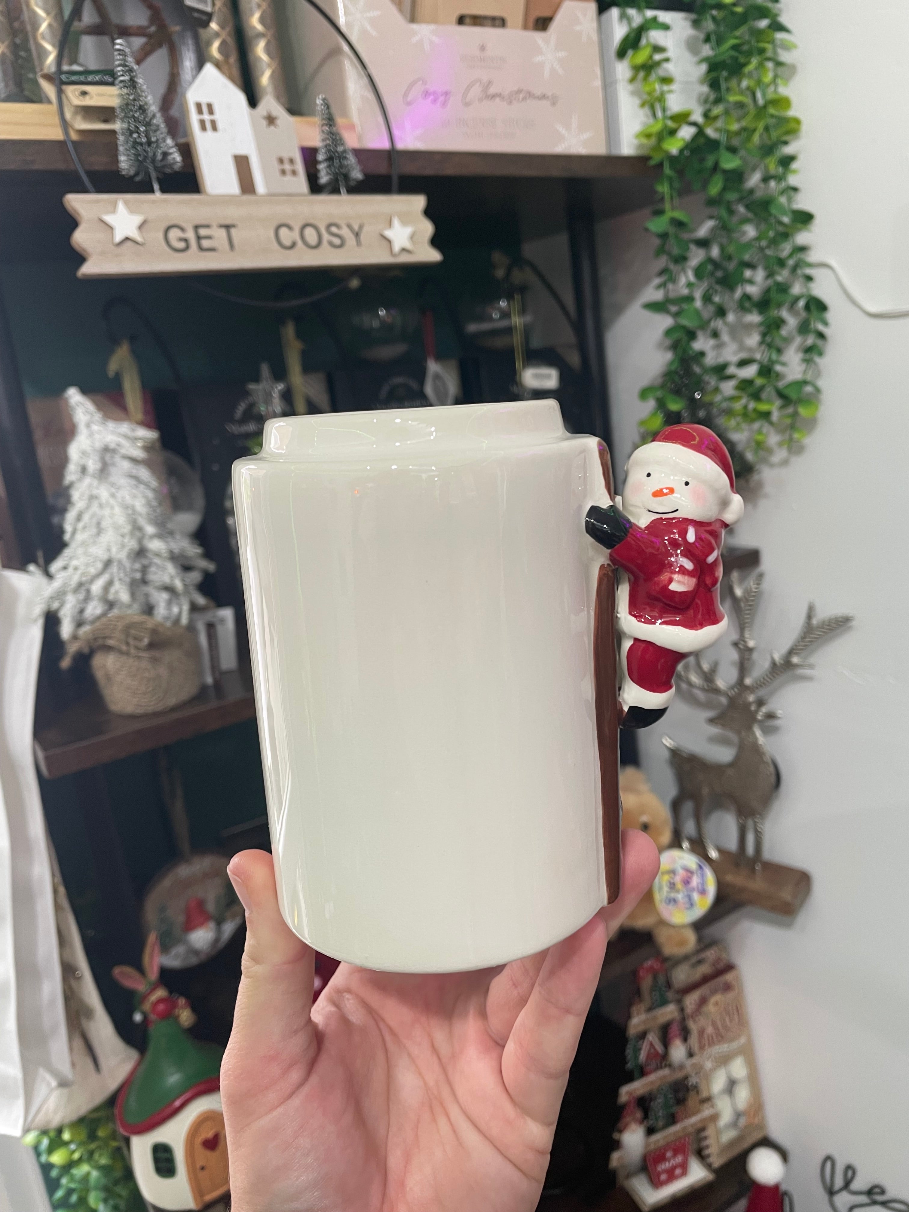 Snowman Wax Burner