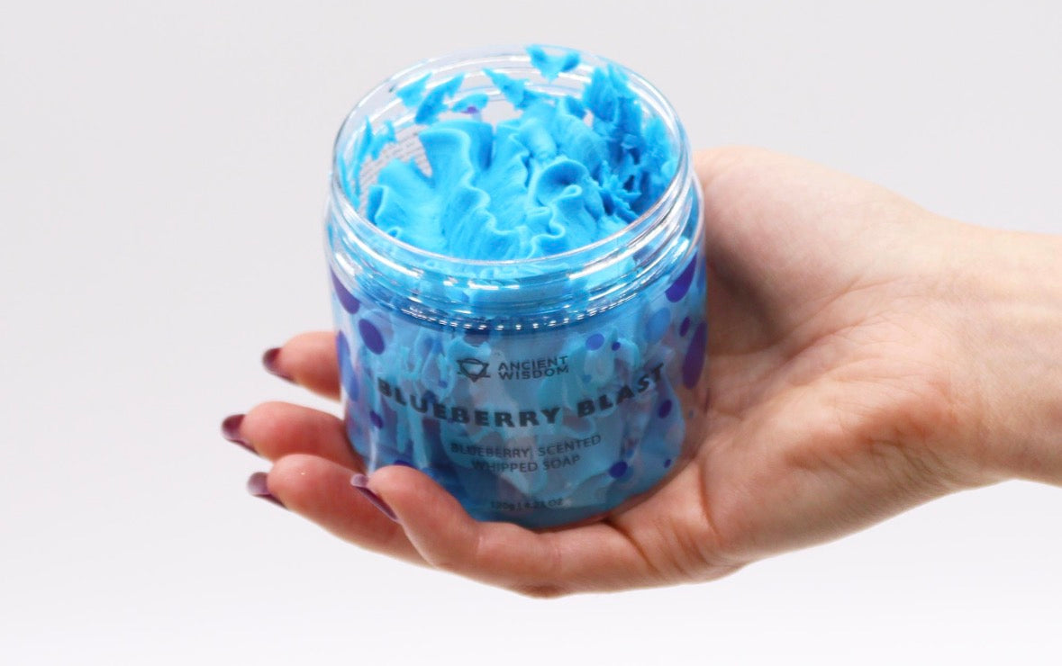 Blueberry Blast Whipped Soap 120g