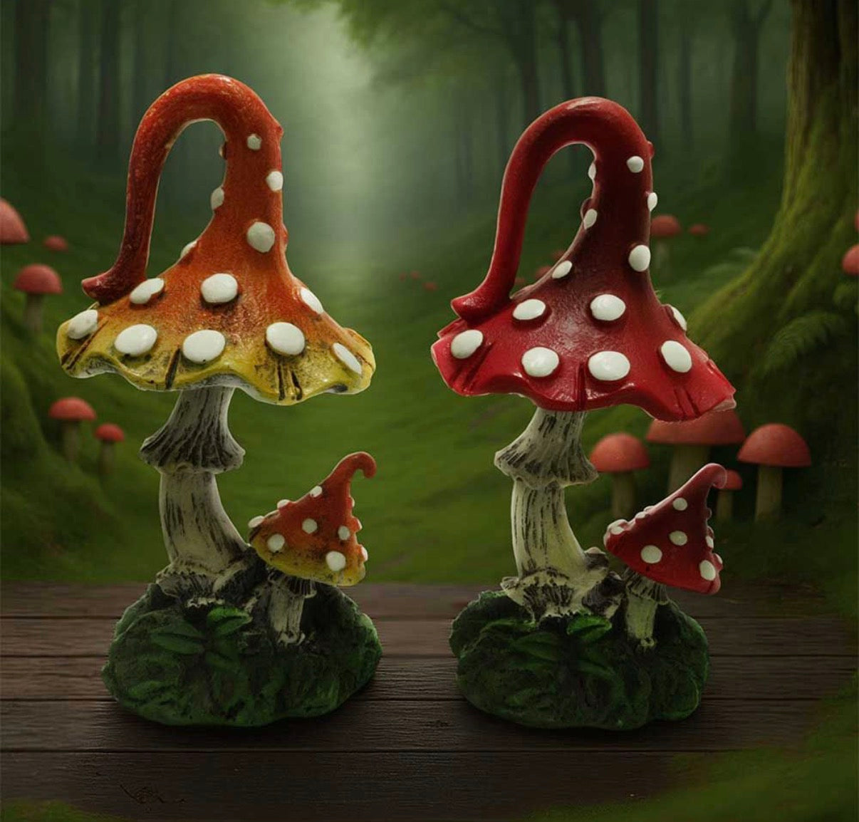 Woodland Whimsies (Set of 2) 12.5cm