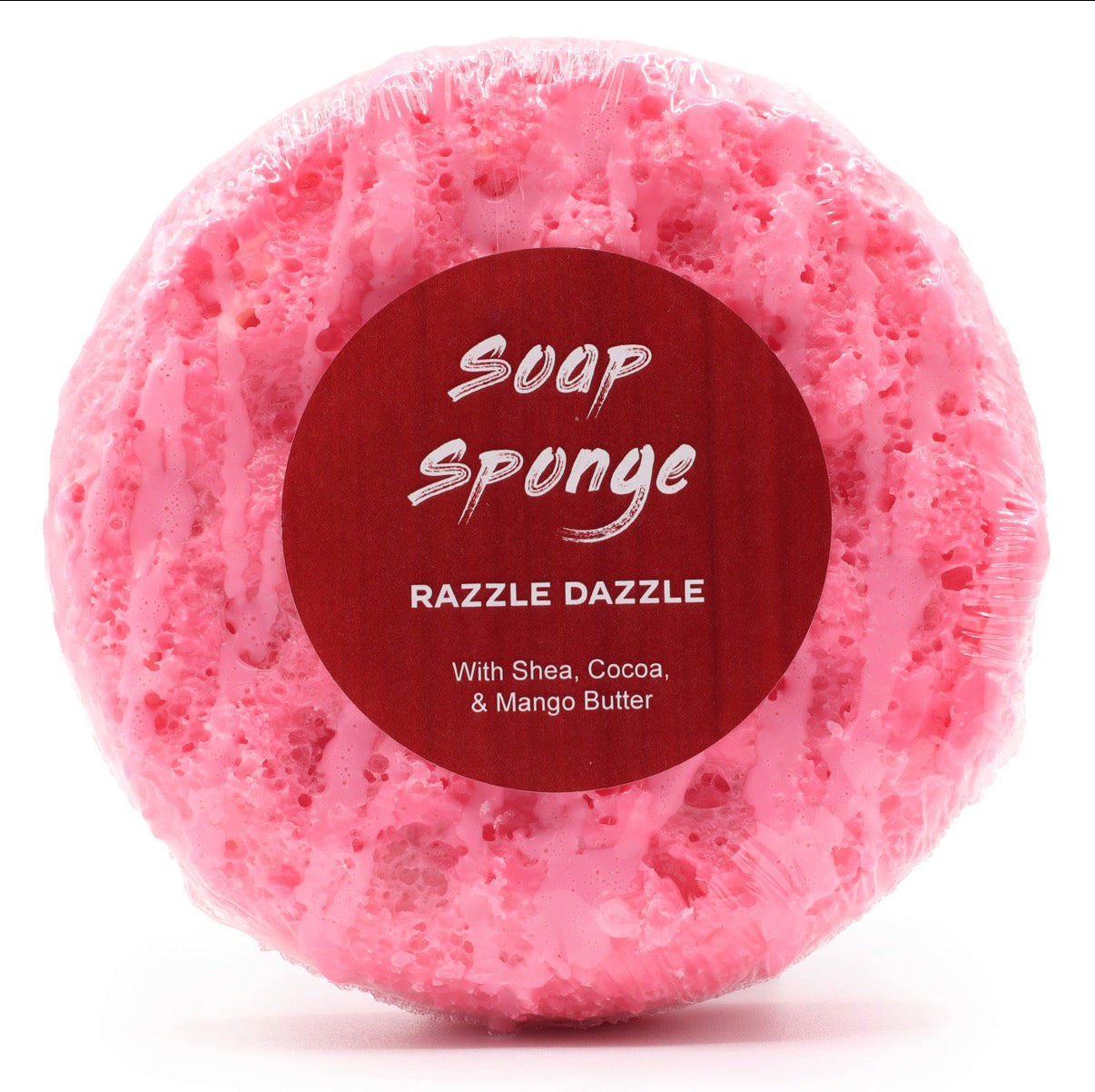 Razzle Dazzle Triple Butter Soap Sponge