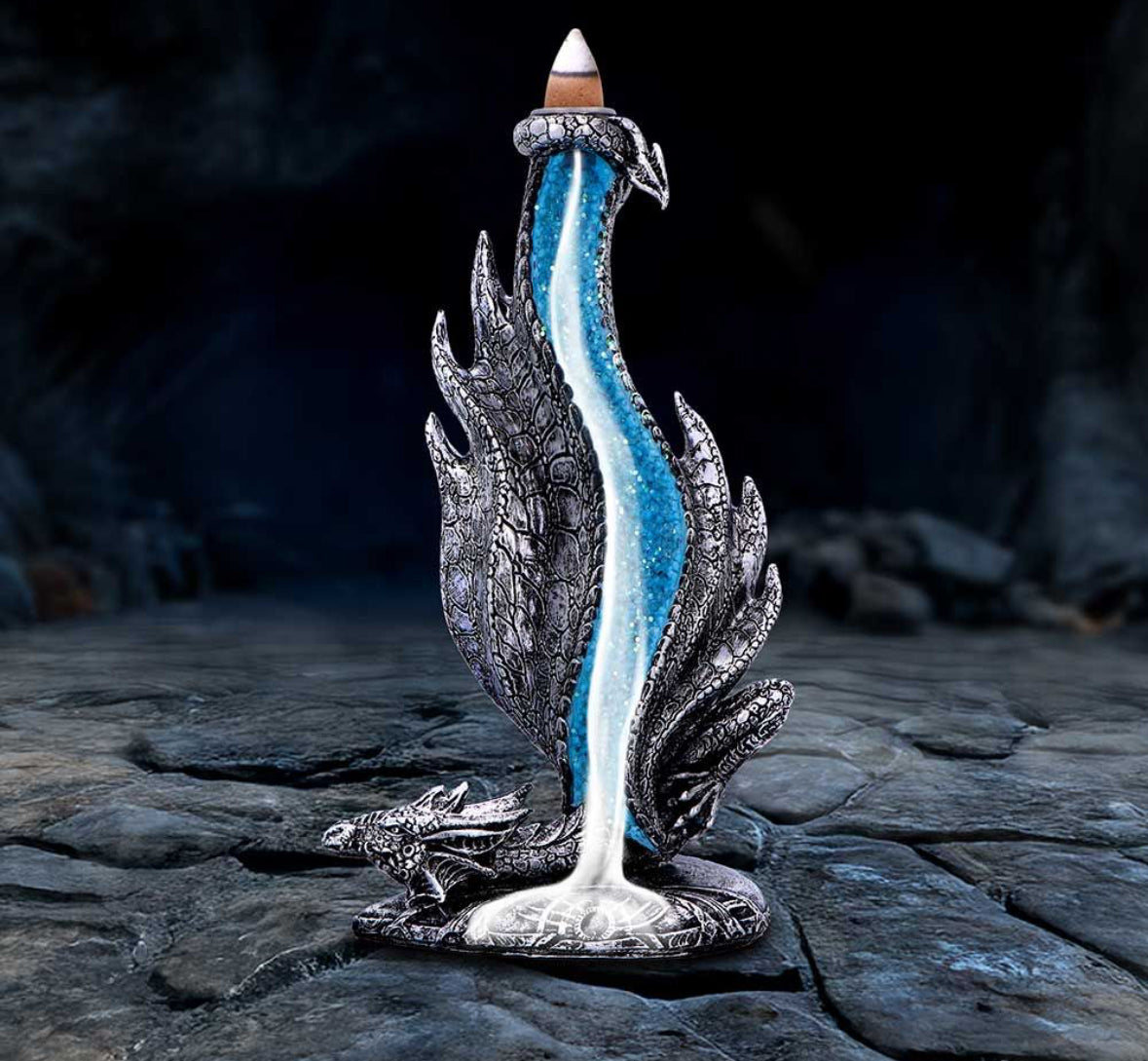 Dragon Flame Backflow Incense Burner 20cm - PRE ORDER