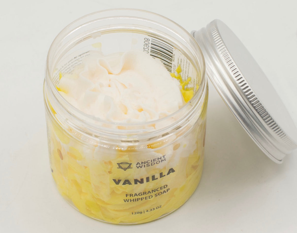 Vanilla Whipped Soap 120g