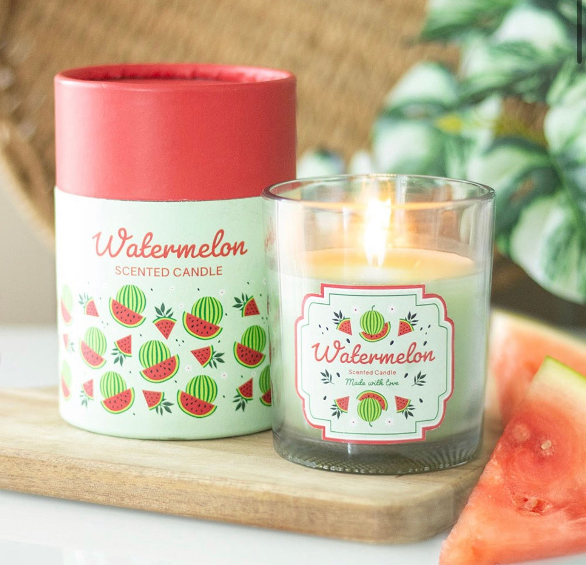 WATERMELON SCENTED CANDLE