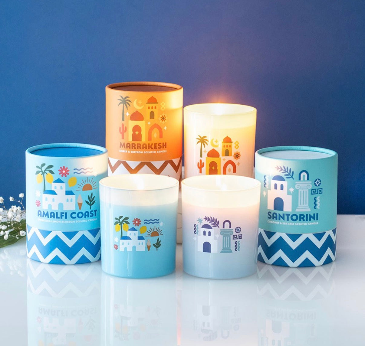 SCENTS OF EUROPE SCENTED CANDLE