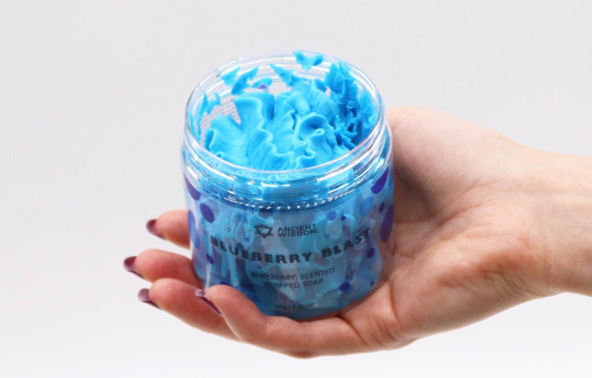 Blueberry Blast Whipped Soap 120g